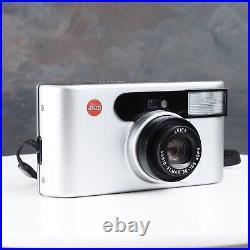 ^Leica C1 35mm Silver Compact Film Point & Shoot Camera with 38-105mm Lens AS IS