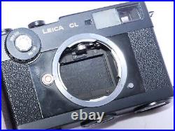 Leica CL 35mm vintage Rangefinder FILM Camera. Cap. Brochure. Working Order