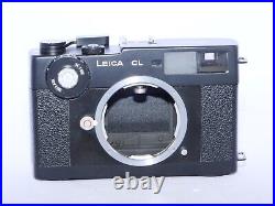 Leica CL 35mm vintage Rangefinder FILM Camera. Cap. Brochure. Working Order