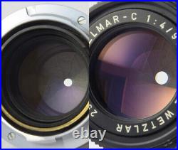 Leica CL Rangefinder Film Camera with Summicron-C 2/40 and Elmar-C 4/90