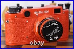 Leica Camera Berlin 1936 Rangefinder 35 mm. Lens 2.8 / 55mm. Vintage (Fed copy)