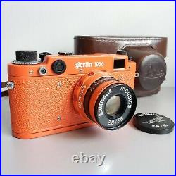 Leica Camera Berlin Luftwaffe 1936 Rangefinder 35 mm. Vintage