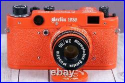 Leica Camera Olympiad Berlin 1936 Exclusive Model, Rangefinder 35 mm. (Fed copy)