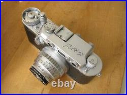 Leica Copy Kardon Camera US Army Signal Corp. Kodak 47mm Ektar Lens