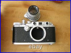 Leica Copy Kardon Camera US Army Signal Corp Kodak 47mm Ektar Lens