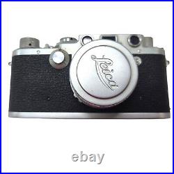 Leica D. R. P. Ernst Leitz Wetzlar Camera W Leica Summitar 5cm 12 Lens & Case Vt