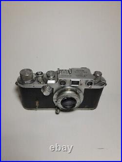 Leica DRP Ernst Leitz Wetzlar Germany Camera 5cm 13,5 WithCanon Serenar 2.8 35mm