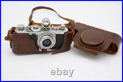 Leica Ernst Leitz Wetzlar Film Camera 5cm (50mm) f3.5 Leitz Elmar Untested