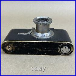 Leica I (A) Rangefinder Black Vintage 35mm Camera With 50mm 3.5 Elmar #33483