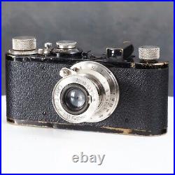 Leica I (Model C) Black Paint & Nickel Camera Kit with Elmar 50mm & 135mm Lenses