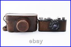 Leica I Standard 1936 BLK Paint READ Recent Full CLAd with Elmar 5cm F3.5 C377