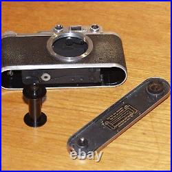 Leica II 35mm film camera BODY 243581 Leitz WETZLAR GERMANY 1937