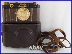 Leica-II(D) 1939-1945 Alles fur Deutschland WWII Vintage Russian RF Camera EXC
