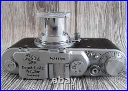 Leica-II(D) D. R. P. Ernst Leitz Wetzlar WW II Vintage Russian RF Camera EXCELLENT