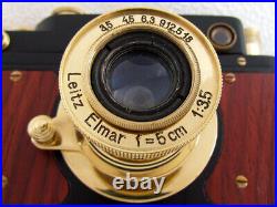 Leica II(D) Dermundeten Abzeichen 1939-1945 WWII Vintage Russia Camera EXCELLENT