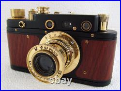 Leica II(D) Dermundeten Abzeichen 1939-1945 WWII Vintage Russia Camera EXCELLENT