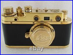 Leica II(D) K. M. German Navy WW II Vintage Russian 35mm RF GOLD Camera EXCELLENT