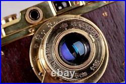 Leica II(D) K. M. Kriegsmarin Vintage Camera WW II 35MM RF GOLD