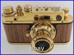 Leica-II(D) K. M. Kriegsmarine WWII Vintage Russian RF 35mm GOLD Camera EXCELLENT