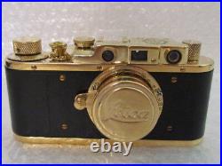 Leica-II(D) K. M. Kriegsmarine WWII Vintage Russian RF 35mm Gold Camera EXCELLENT