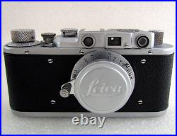 Leica II(D) K. M. Kriegsmarine WWII Vintage Russian RF CHROME Camera EXCELLENT