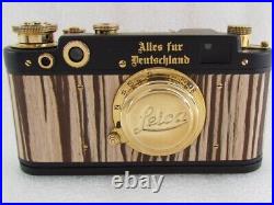 Leica-II(D) Kommando Luftwaffe WWII Vintage Russian RF Camera + Lens Elmar EXC