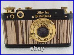 Leica-II(D) Kommando Luftwaffe WWII Vintage Russian RF Camera + Lens Elmar EXC