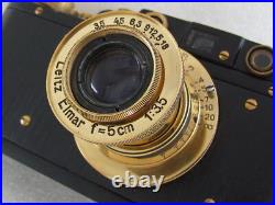 Leica-II(D) Kommando Schulen Luftwaffe WWII Vintage Russian RF Camera EXCELLENT