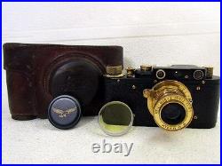 Leica-II(D) Kommando der Schulen Luftwaffe WWII Vintage Russian RF Camera EXC