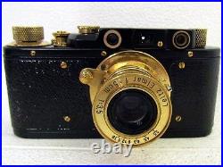 Leica-II(D) Kommando der Schulen Luftwaffe WWII Vintage Russian RF Camera EXC