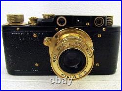 Leica II(D) Kommando der Schulen der Luftwaffe WWII Vintage Russian Camera EXC