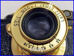 Leica II(D) Kommando der Schulen der Luftwaffe WWII Vintage Russian Camera EXC