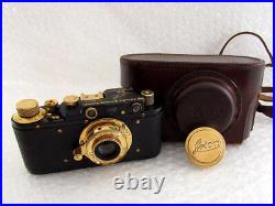 Leica-II(D) Kommando der Schulen der Luftwaffe WWII Vintage Russian Camera NICE