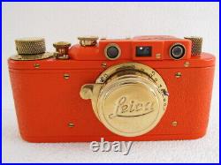 Leica-II(D) Luftwaffe Eigentum WWII Vintage Russian 35mm Orange Camera EXCELLENT