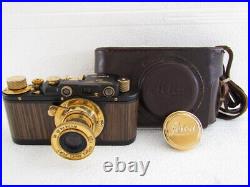 Leica-II(D) Luftwaffe WW2 Vintage Russian Camera + Lens Elmar f3.5/5cm EXCELLENT