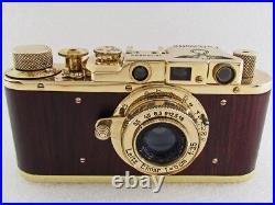 Leica-II(D) Luftwaffe WWII Vintage Russian EXC! GOLD Camera + Lens Leitz Elmar