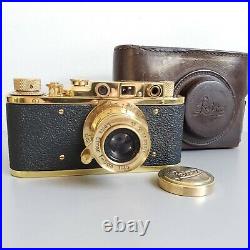 Leica-II (D) Luftwaffe camera vintage with Leitz Elmar 3.5/50