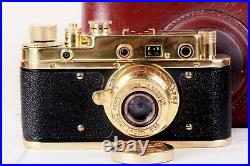 Leica-II (D) Luftwaffe camera vintage with Leitz Elmar 3.5/50