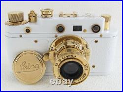 Leica-II(D) Olympiada Berlin 1936 WWII Vintage Russian White RF Camera EXCELLENT