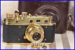 Leica-II D Panzerkampf WWII Leitz Elmar 35mm Art Camera Black /Fully working