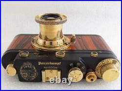 Leica II(D) Panzerkampf WWII Vintage Russian 35MM RF Photo Camera EXCELLENT