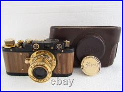 Leica-II(D) Panzerkampf WWII Vintage Russian Camera + Lens Elmar f3,5/5cm EXC