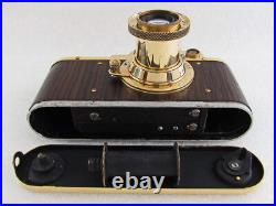 Leica II(D) Panzerkampf WWII Vintage Russian Rangefinder GOLD Camera EXCELLENT