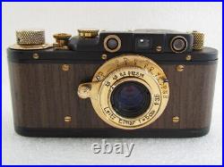 Leica-II(D) Verwundetenabzeichen 1939-1945 WWII Vintage Russian RF Camera EXC