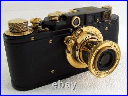 Leica II(D) Wehrmacht Heer Sonderberichter WWII Vintage Russian RF Camera EXC
