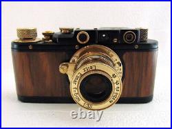 Leica-II(D) Wehrmacht Heer WW2 Vintage Russian Camera + Lens Elmar f3,5/5cm EXC