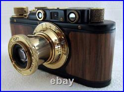 Leica-II(D) Wehrmacht Heer WW2 Vintage Russian Camera + Lens Elmar f3,5/5cm EXC