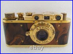 Leica II(D) Wiking WWII Vintage Russian 35mm RF GOLD Camera EXCELLENT CONDITION