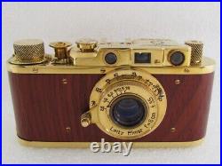 Leica-II(D) Wiking WWII Vintage Russian EXC! Gold Camera + Lens Elmar f3.5/5cm