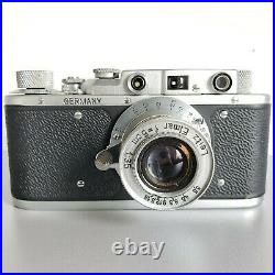 Leica-II (D) camera vintage with Leitz Elmar 3.5/50